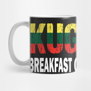 Kugelis Lithuanian Funny Food Lover Dish Lietuva Flag Mug